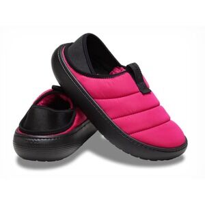Crocs Classic Puff Moc Moccasin Dragon Fruit Multi Women's 8